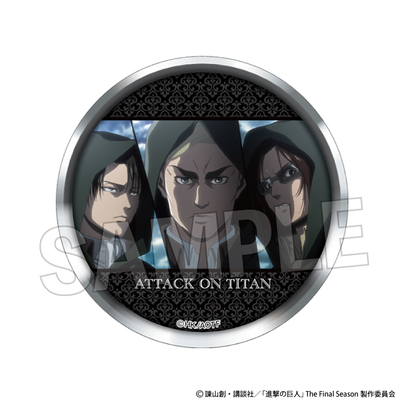 進撃の巨人_ギラギラ缶バッジ　23