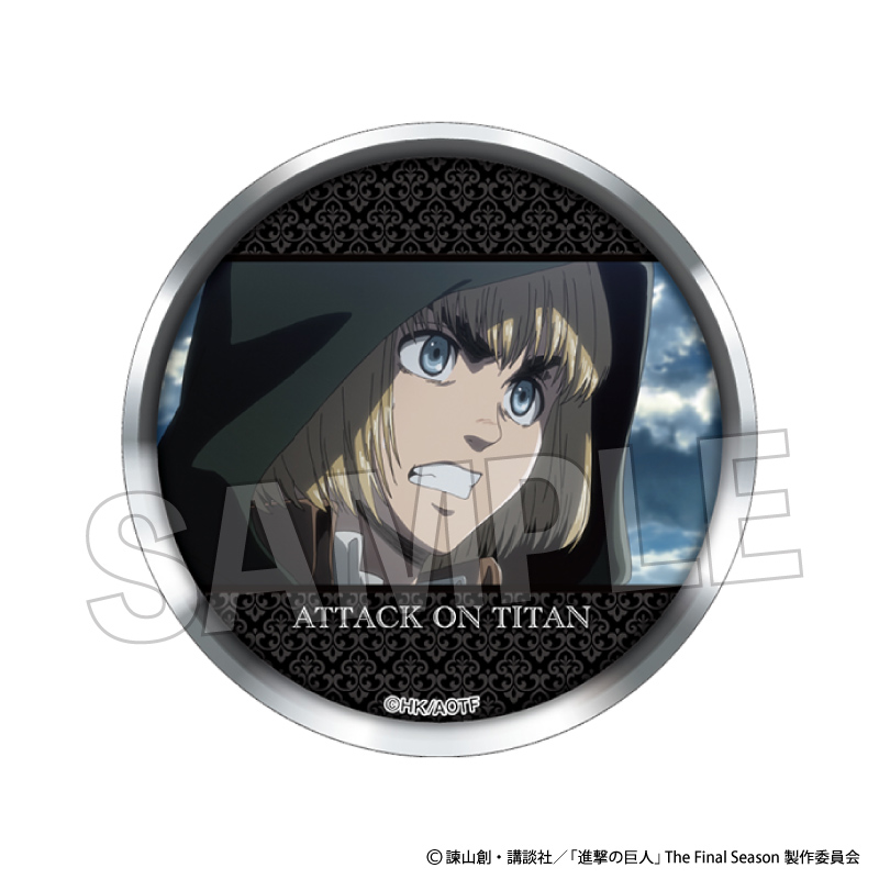 進撃の巨人_ギラギラ缶バッジ 24 | 公式グッズ・公式ライセンス