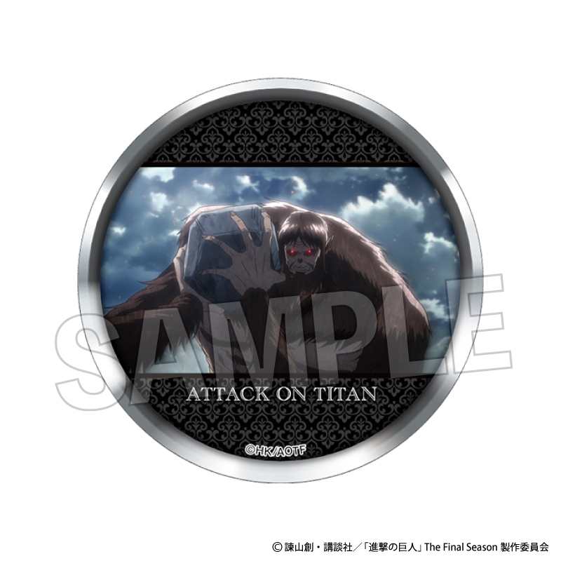 進撃の巨人_ギラギラ缶バッジ　25