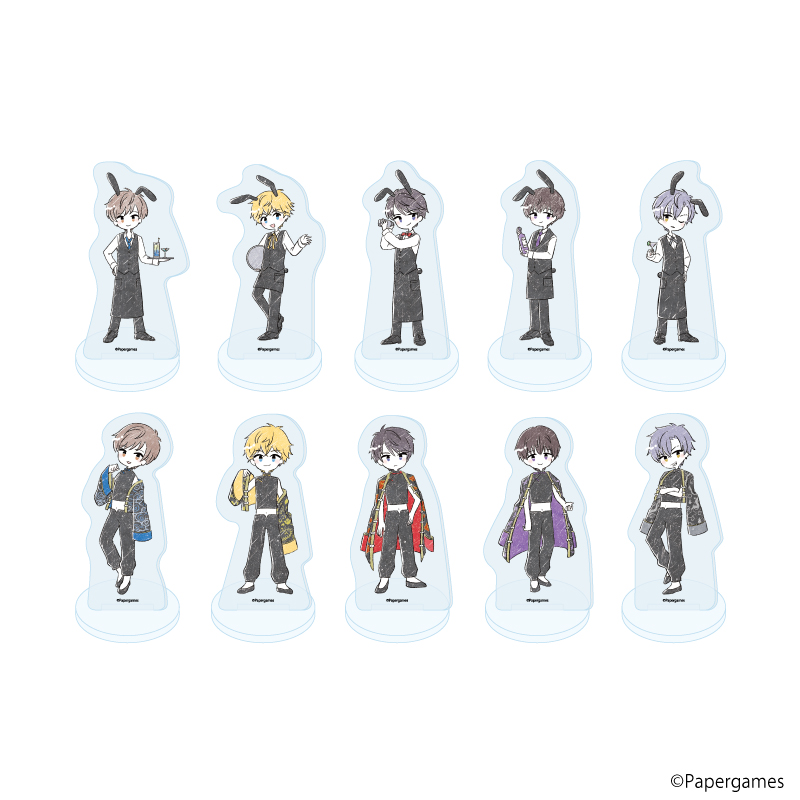 恋とプロデューサー～EVOL×LOVE～_アクリルぷちスタンド10/BOX(全10種)(グラフアートイラスト)【コンプリートBOX/10個入り】
