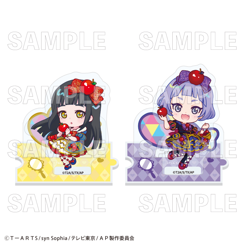ひみつのアイプリ_アクリルジオラマ つむぎ&チィ