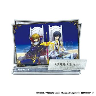 コードギアス アクリルスタンド 3点セット 10月発売予定】「コードギアス 反逆のルルーシュ」コレクション