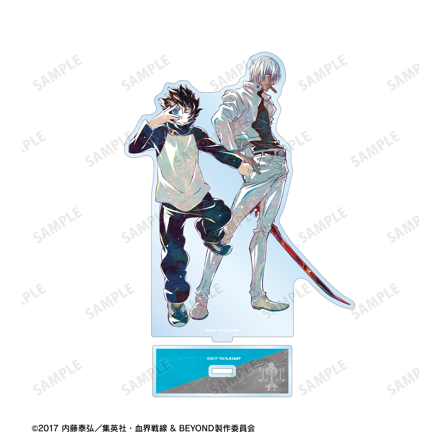 血界戦線 & BEYOND_レオナルド/ザップ Ani-Art 第4弾 BIG