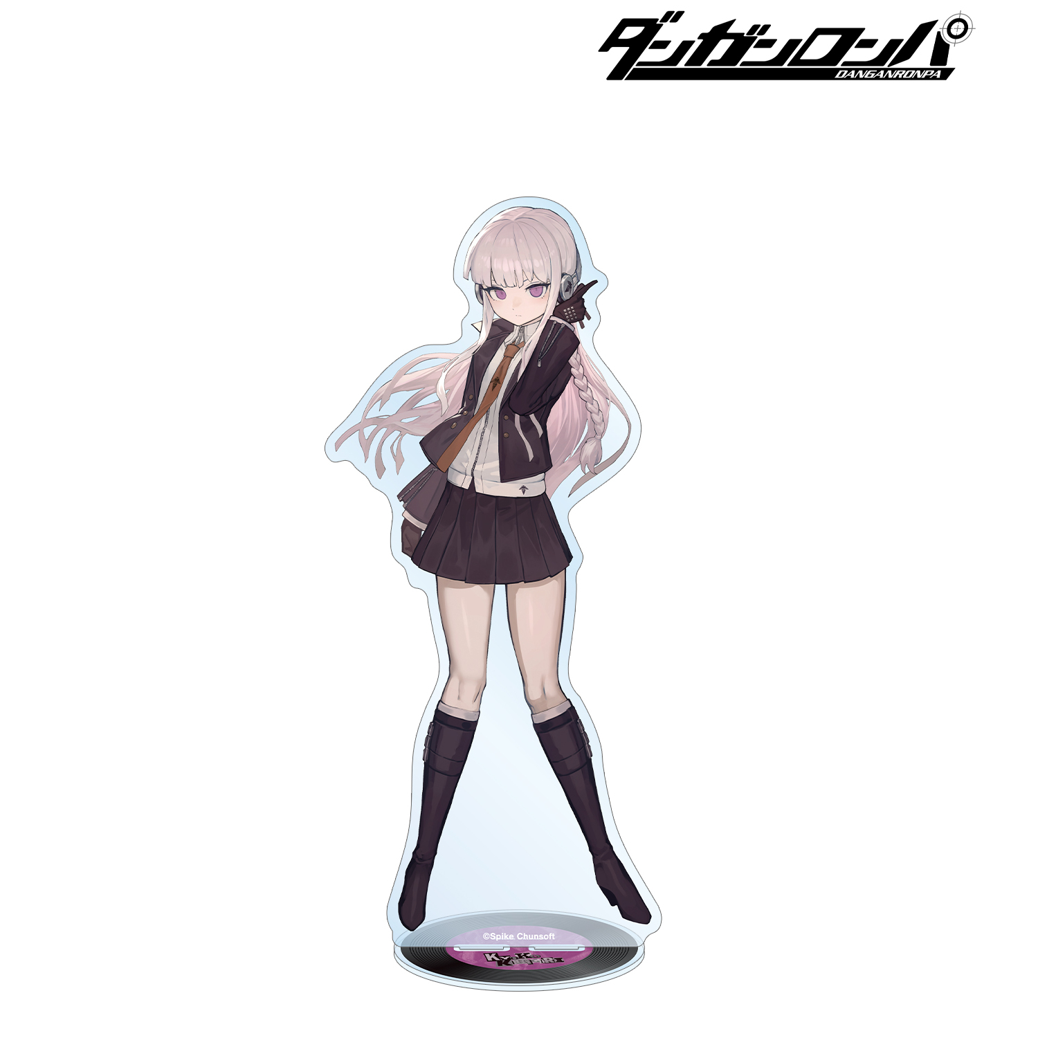 ダンガンロンパシリーズ_lackさんイラスト 霧切 響子 ヘッドフォンver. 特大アクリルスタンド