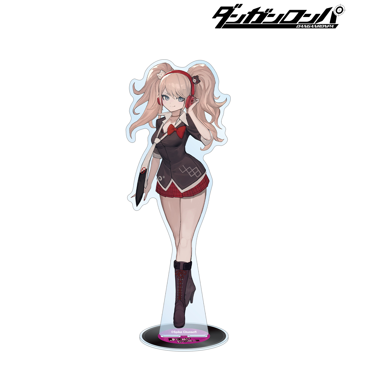 ダンガンロンパシリーズ_lackさんイラスト 江ノ島 盾子 ヘッドフォンver. 特大アクリルスタンド