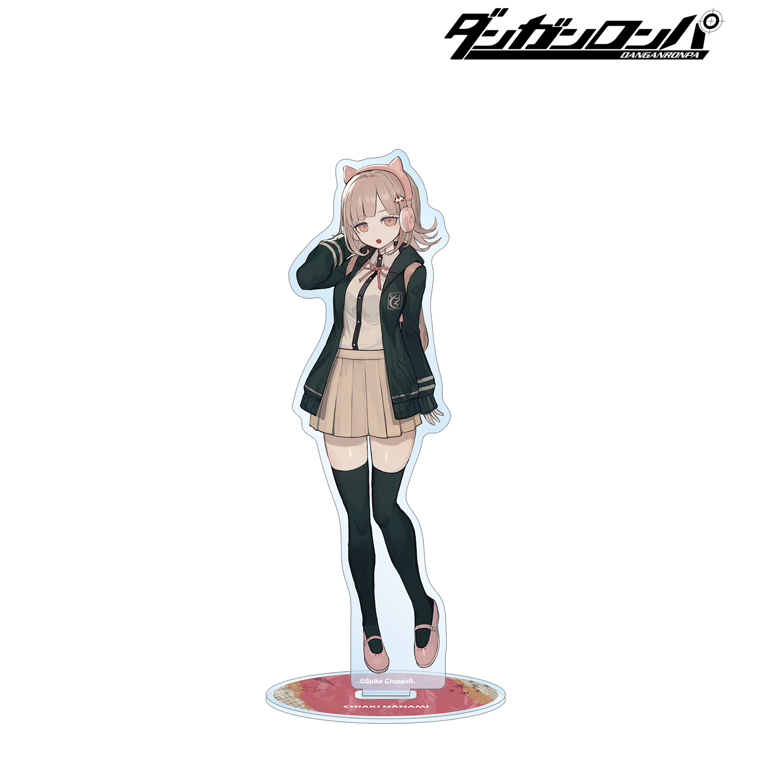 ダンガンロンパシリーズ_lackさんイラスト 七海 千秋 ヘッドフォンver. BIGアクリルスタンド