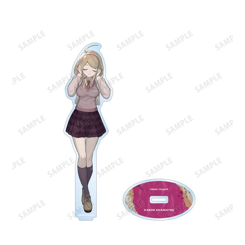ダンガンロンパシリーズ_lackさんイラスト 赤松 楓 ヘッドフォンver