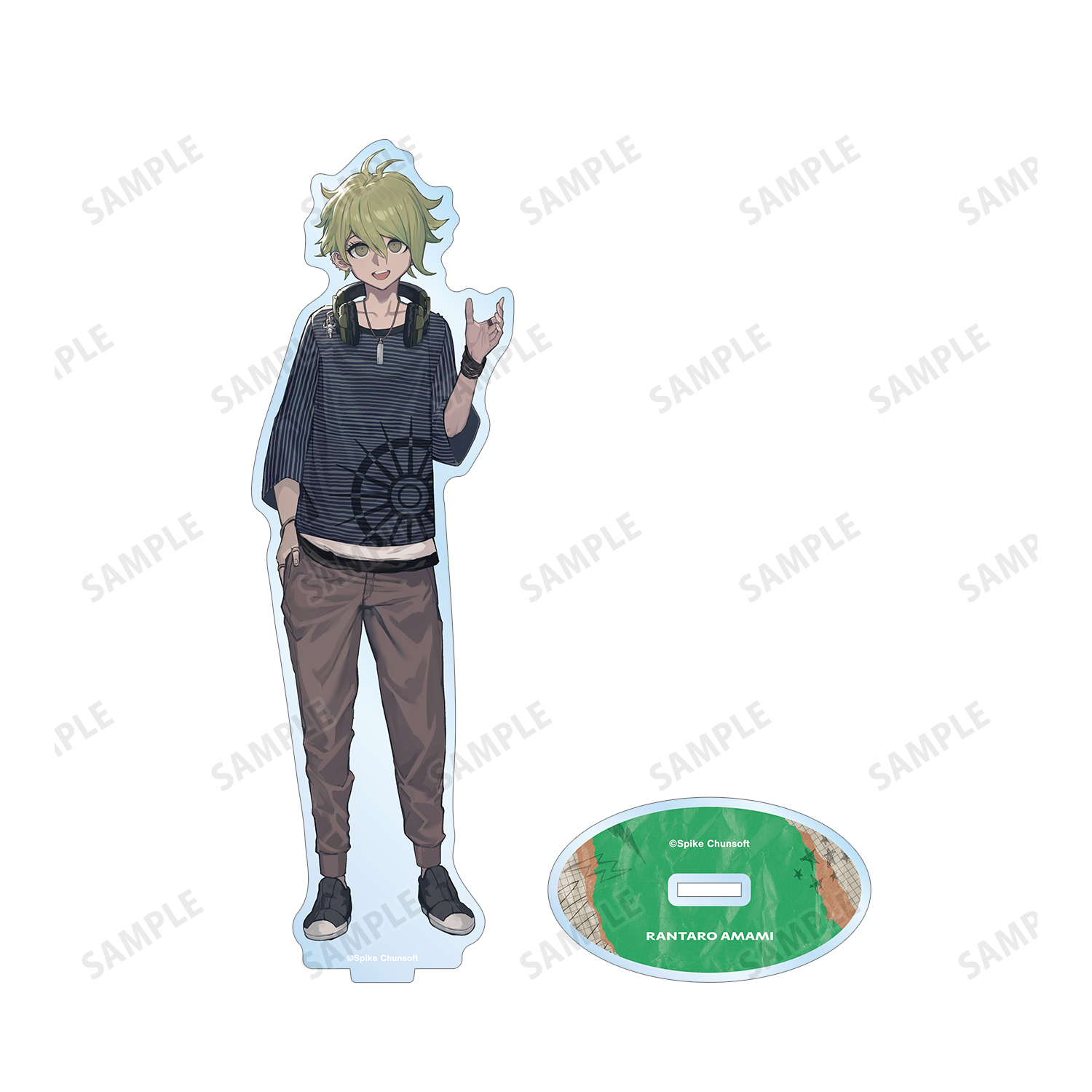 ダンガンロンパシリーズ_lackさんイラスト 天海 蘭太郎 ヘッドフォン