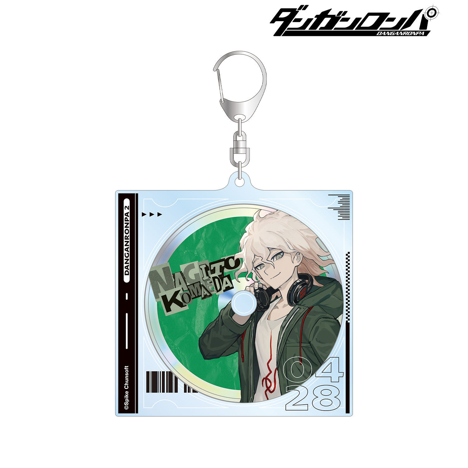 ダンガンロンパシリーズ_lackさんイラスト 狛枝 凪斗 ヘッドフォンver. BIGアクリルキーホルダー