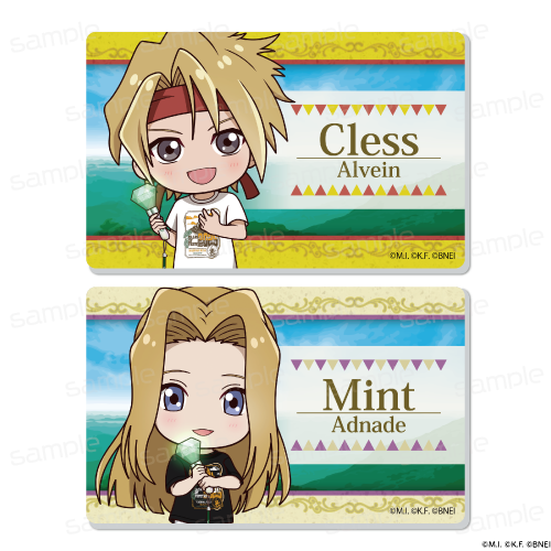 テイルズ オブ シリーズ_名札風アクリルバッジ【ファンタジア】セット