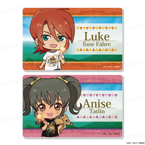 テイルズ オブ シリーズ_名札風アクリルバッジ【ジ アビス】セット