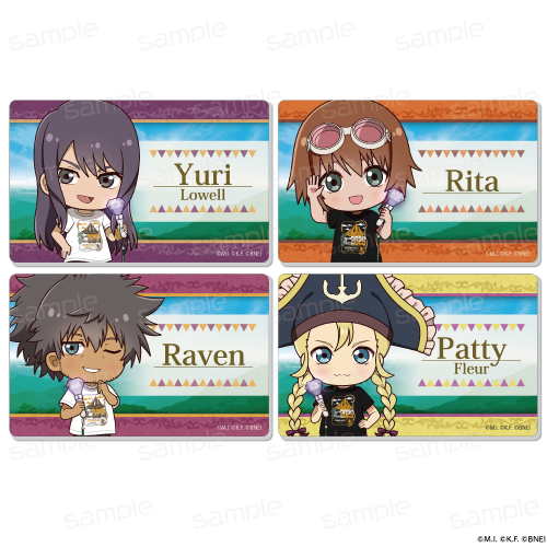 テイルズ オブ シリーズ_名札風アクリルバッジ【ヴェスペリア】セット