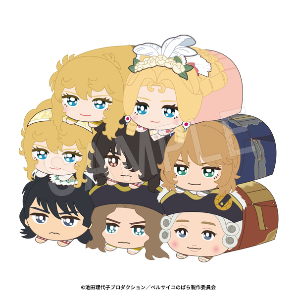 ベルサイユのばら_もちころりん ぬいぐるみマスコット【BOX/8個入り】
