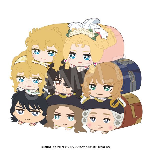 ベルサイユのばら_もちころりん ぬいぐるみマスコット【BOX/8個入り
