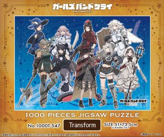 ガールズバンドクライ_ジグソーパズル 1000ピース 1000T-547