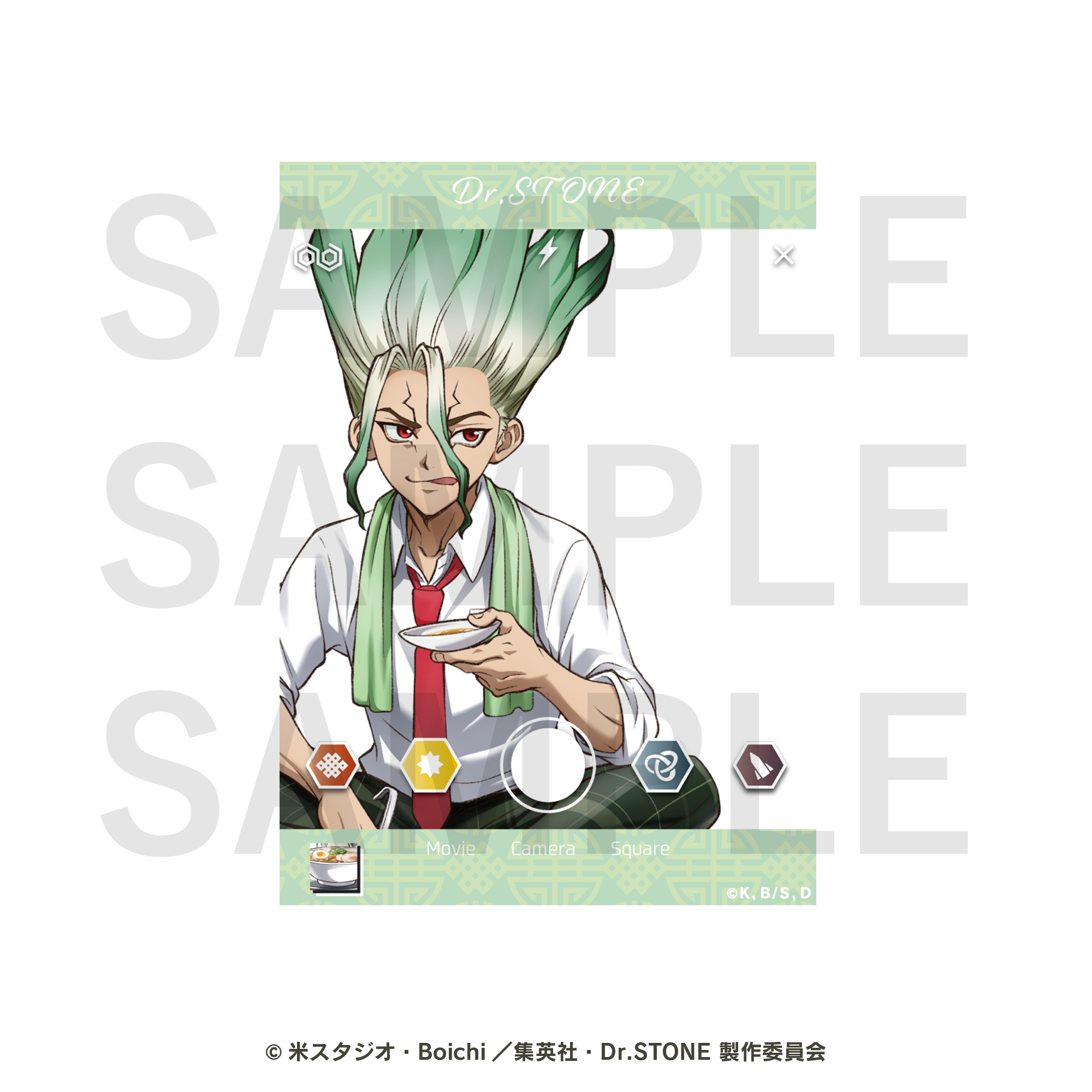 Dr.STONE ドクターストーン SNS風カード ポストカード ソフマップ Dr.STONE ドクターストーン SNS風カード ポストカード