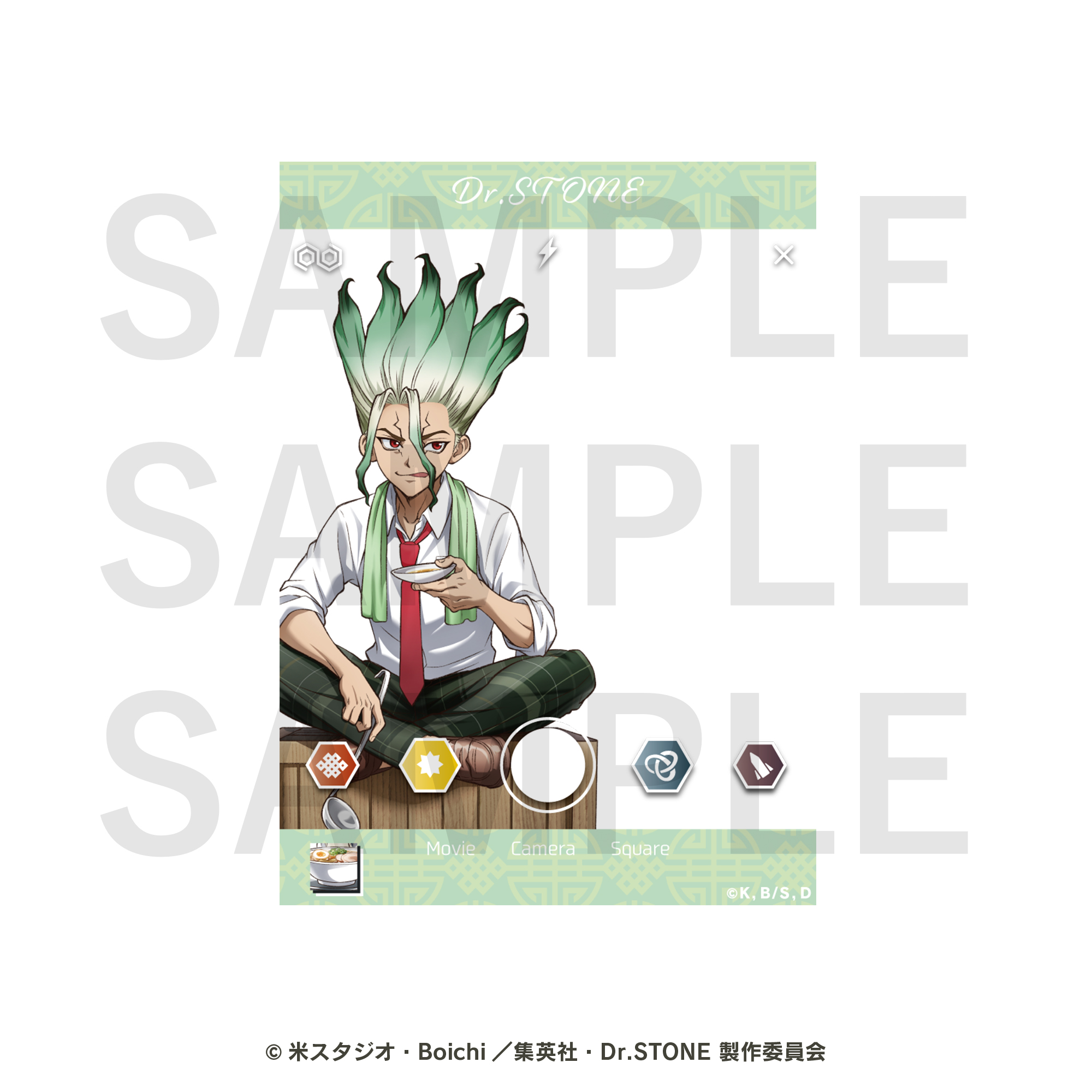 Dr.STONE トレーディングSNS風カード Dr.STONE_トレーディングSNS風カード 全10種 【BOX／10個入り
