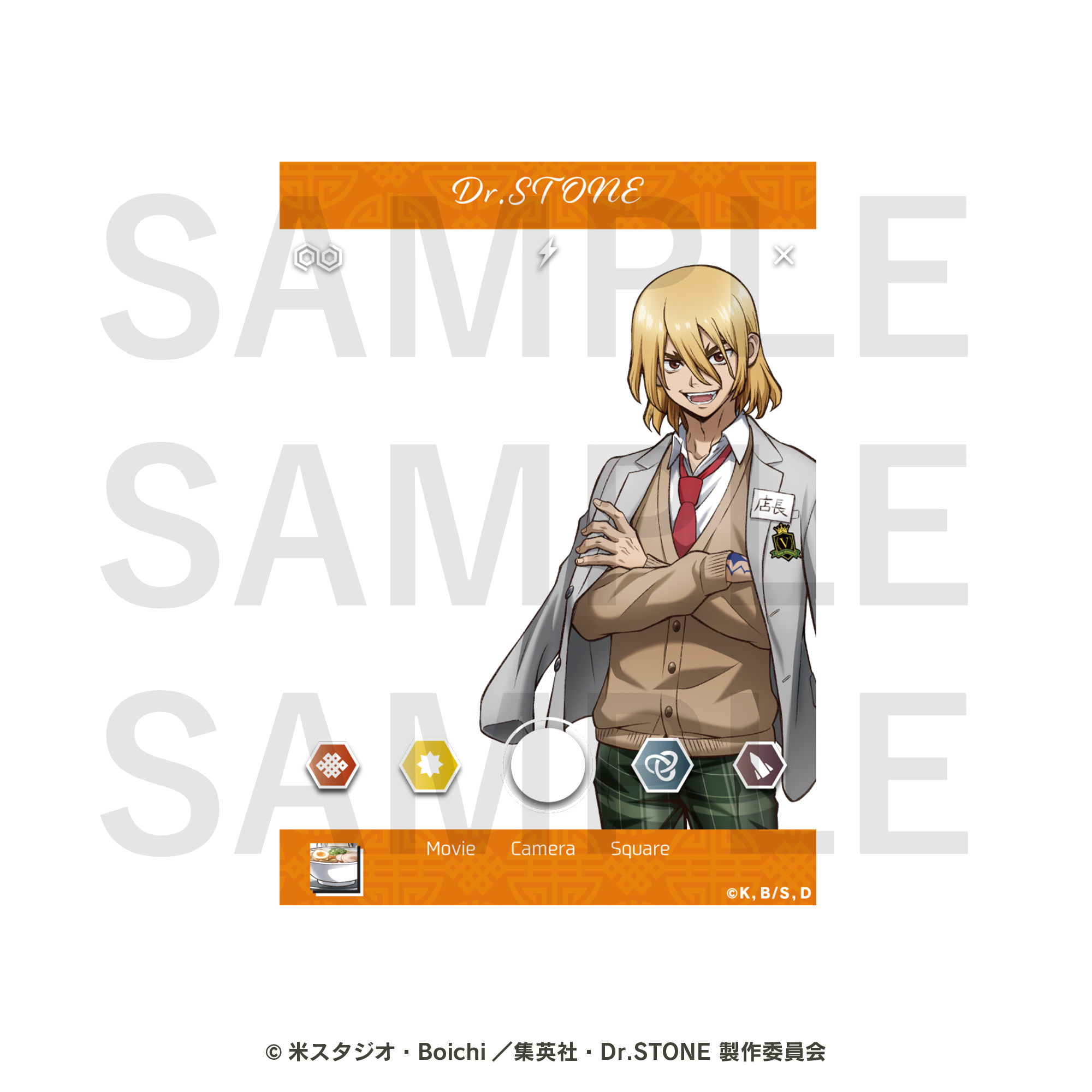 Dr.STONE_トレーディングSNS風カード 全10種 【BOX／10個入り