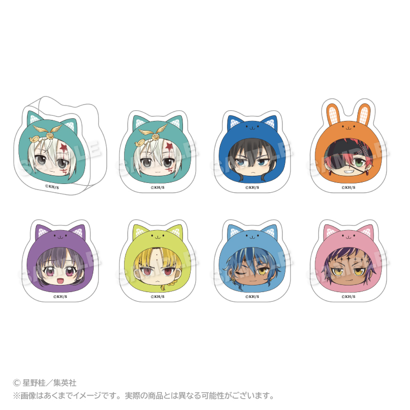 D.Gray-man_トレーディングまるめいつアクリルフィギュア　【BOX／7個入り】
