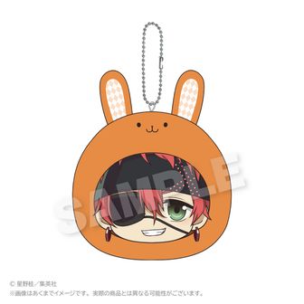 【匿名配送】D.Gray-man アクキー D.Gray-man】のび猫アクリルキーホルダー（ラビ） [キャラfab