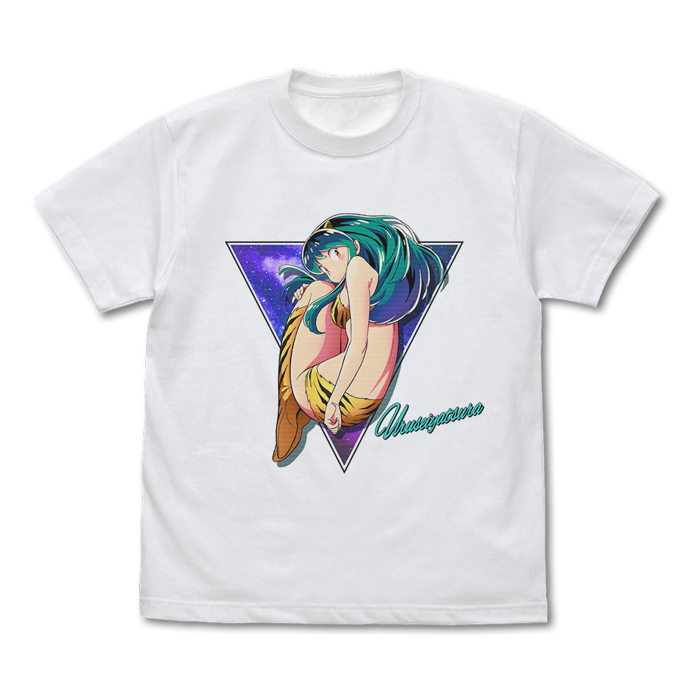 うる星やつら_Mサイズ_ラム フルカラーTシャツ/WHITE