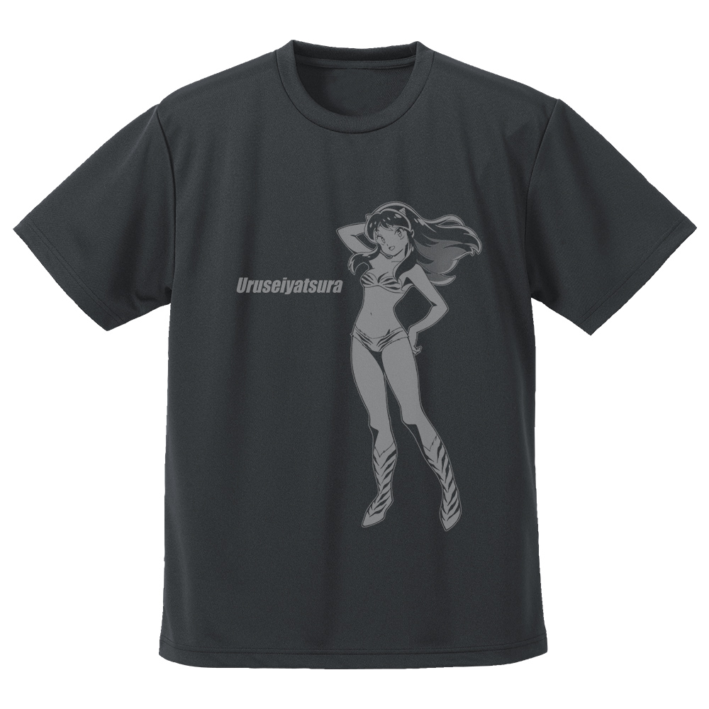 うる星やつら_Sサイズ_ラム ドライTシャツ/GUNMETAL