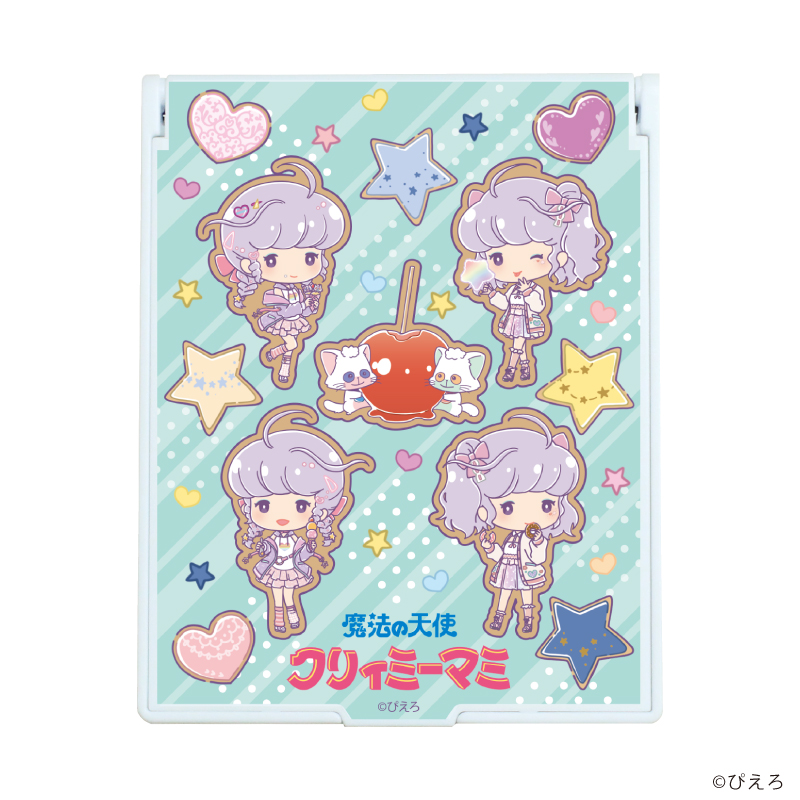 魔法の天使クリィミーマミ_デカキャラミラー04/クリィミーマミ 食べ歩きスイーツver.(Candy artイラスト)