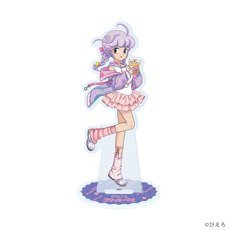 魔法の天使クリィミーマミ_アクリルスタンド05/クリィミーマミA 食べ歩きスイーツver.(描き下ろしイラスト)