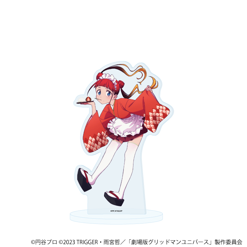 グリッドマンユニバース_アクリルスタンド32/飛鳥川ちせ 和菓子ver.(描き下ろしイラスト)