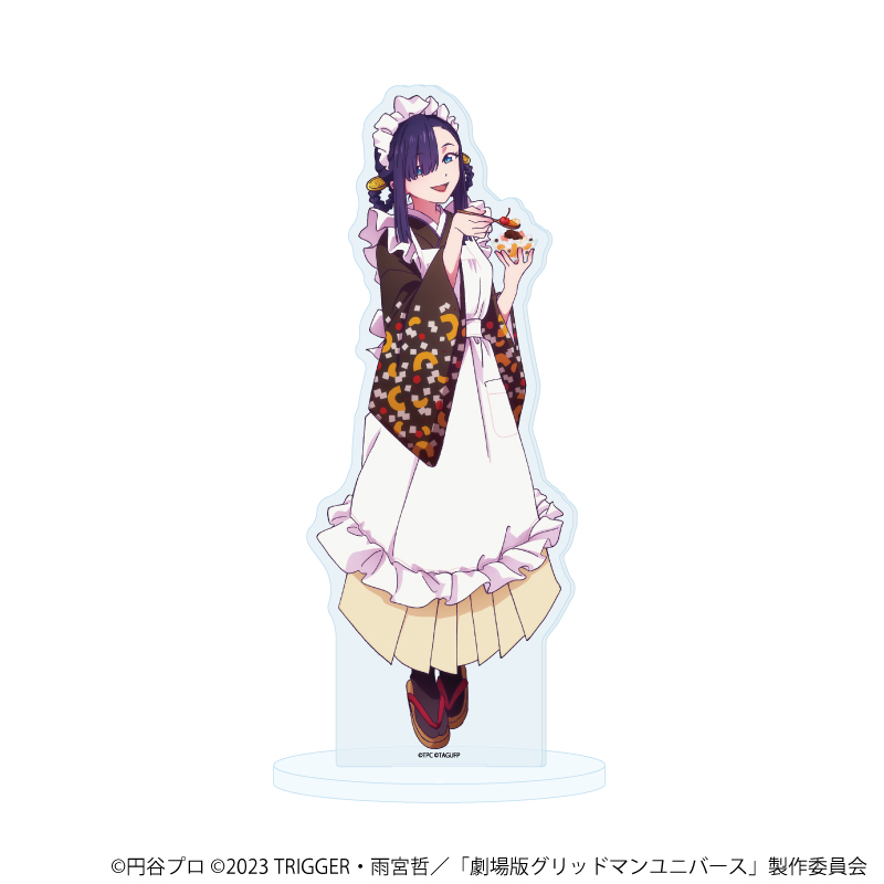 グリッドマンユニバース_アクリルスタンド33/ひめ 和菓子ver.(描き下ろしイラスト)