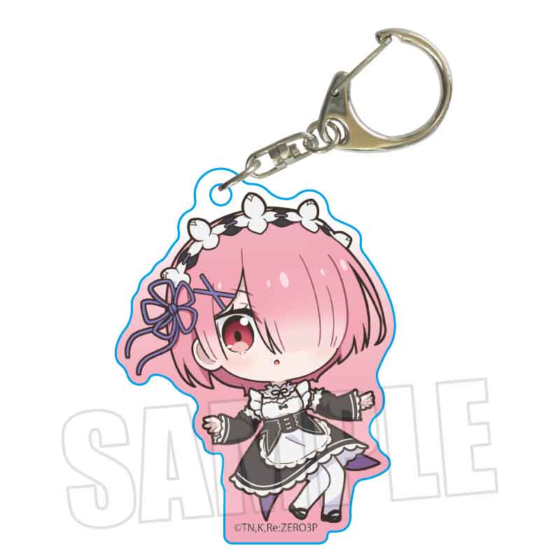 Re:ゼロから始める異世界生活_ぷかっしゅアクリルキーホルダー 3rd season ver. ラム(メイド)
