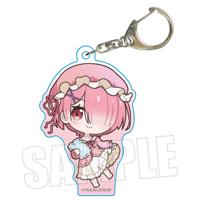 Re:ゼロから始める異世界生活_ぷかっしゅアクリルキーホルダー 3rd season ver. ラム(パジャマ)