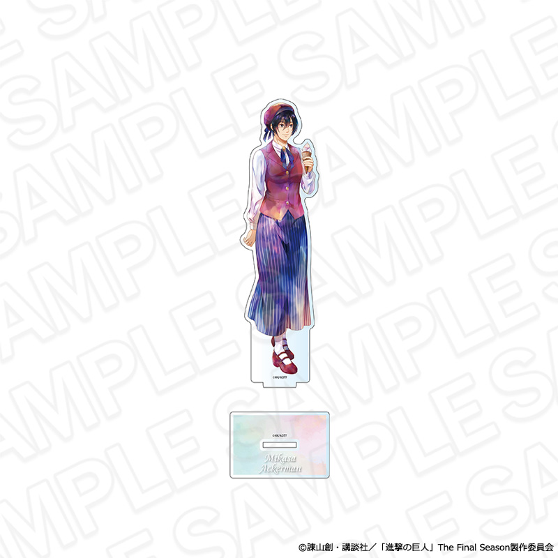 進撃の巨人 The Final Season_デカアクリルスタンド PALE TONE series ミカサ Break Time ver.
