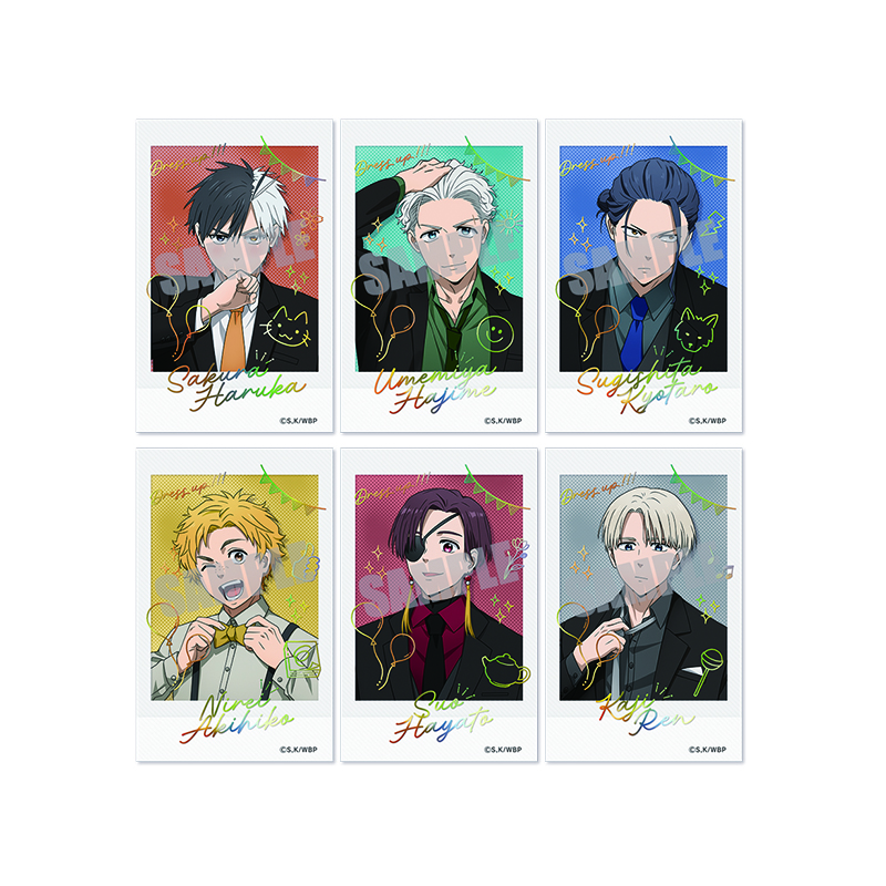 WIND BREAKER_トレーディングチェキ風カード Dress up ver.【OPP