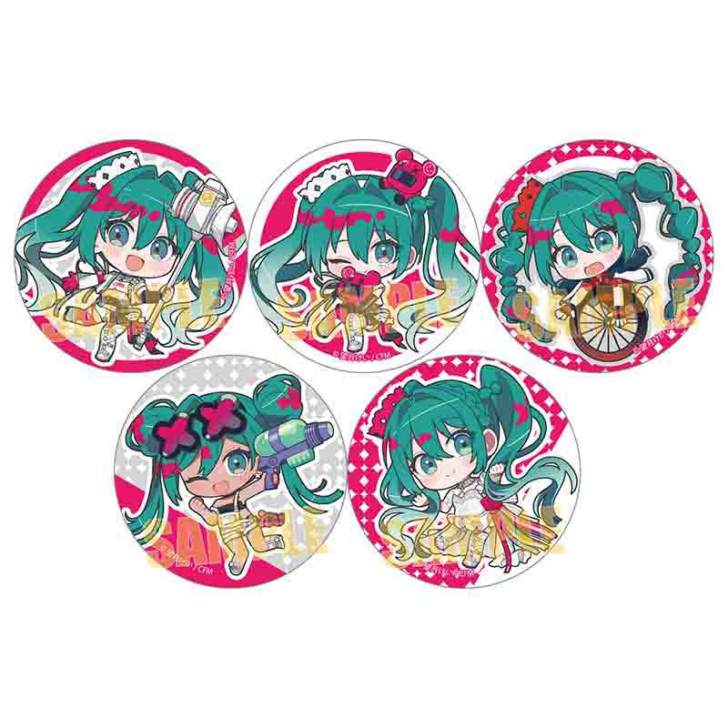 通*様 初音ミク レーシングミク Ver.2017 缶バッジ 2種セット 初音ミク GTプロジェクト レーシングミク 2024Ver
