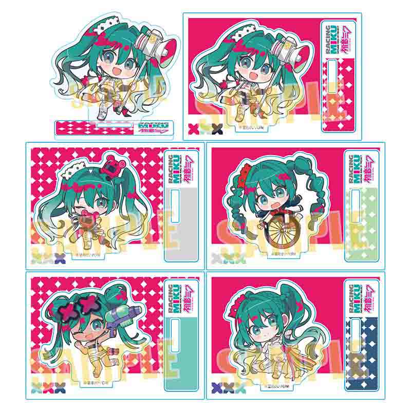 レーシングミク 2025_トレーディングミニスタンド【コンプリートBOX／5個入り】