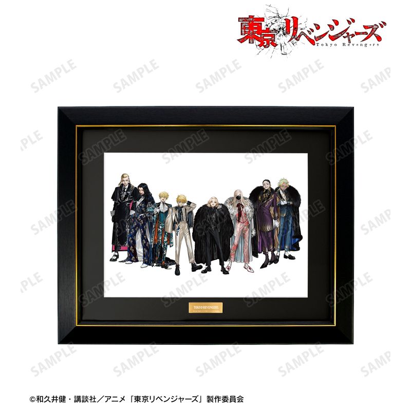 東京卍リベンジャーズ 描き起こし Art by AU キャラファイングラフ 東京リベンジャーズ_描き起こし Art by AU 集合 スーツver. キャラ
