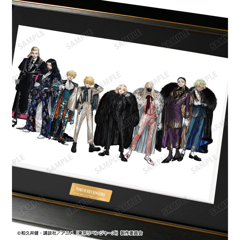 東京卍リベンジャーズ 描き起こし Art by AU キャラファイングラフ 東京リベンジャーズ_描き起こし Art by AU 集合 スーツver. キャラ