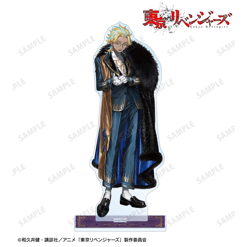 東京リベンジャーズ　灰谷蘭　灰原竜胆セット　BIGアクスタ　新品 東京リベンジャーズ_描き起こし Art by AU 灰谷 竜胆 スーツver. 特大