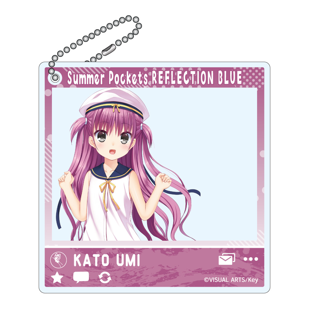Summer Pockets RB サマポケ アクリルジオラマ 加藤 うみ Summer Pockets アクリルくじ 加藤うみ アクリルスタンド