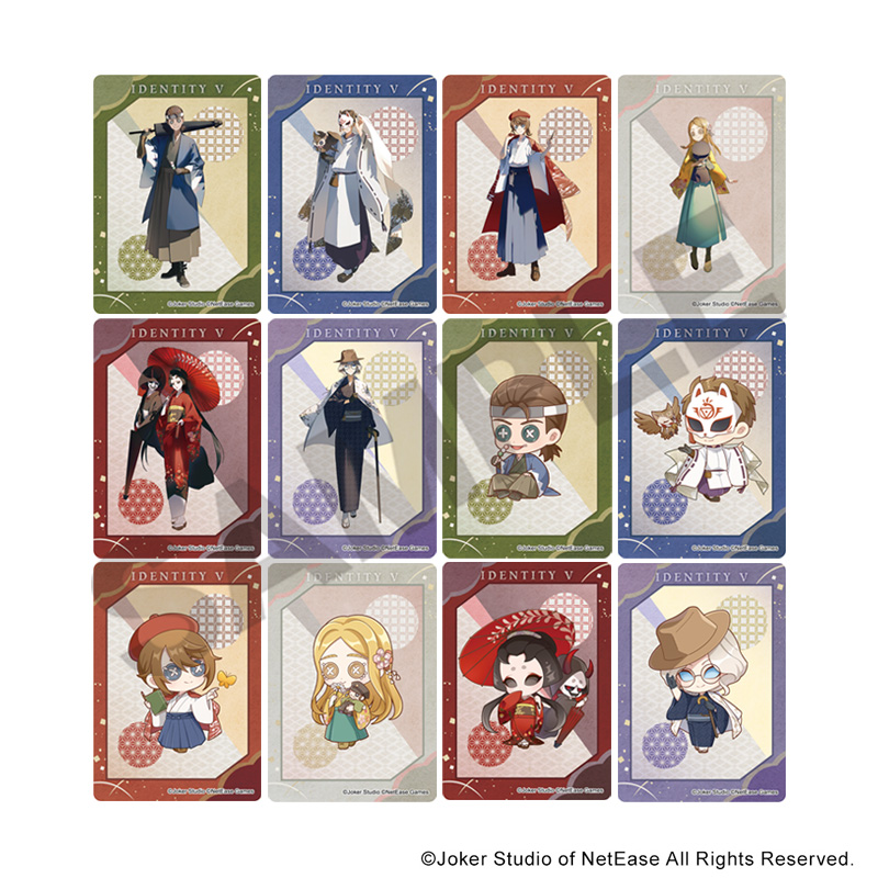 第五人格 IdentityV 京都 トレーディングふぁぼカ 第五人格 IdentityV 京都 トレーディングふぁぼカ 画家 レア 5種