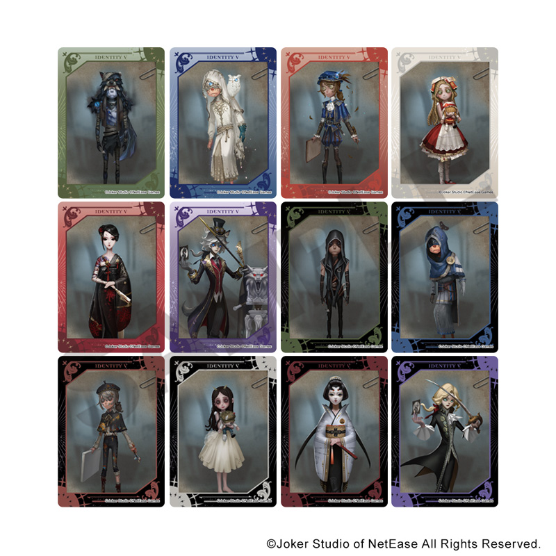 第五人格 IdentityV 京都 トレーディングふぁぼカ 第五人格 IdentityV 京都 トレーディングふぁぼカ 少女 レア 5種