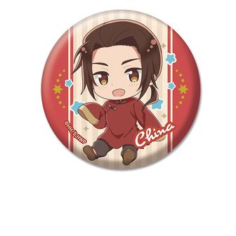 ヘタリア　中国　仕事　原作　缶バッジ ヘタリア☆中国／缶バッジ アニメ 7期 WS - メルカリ