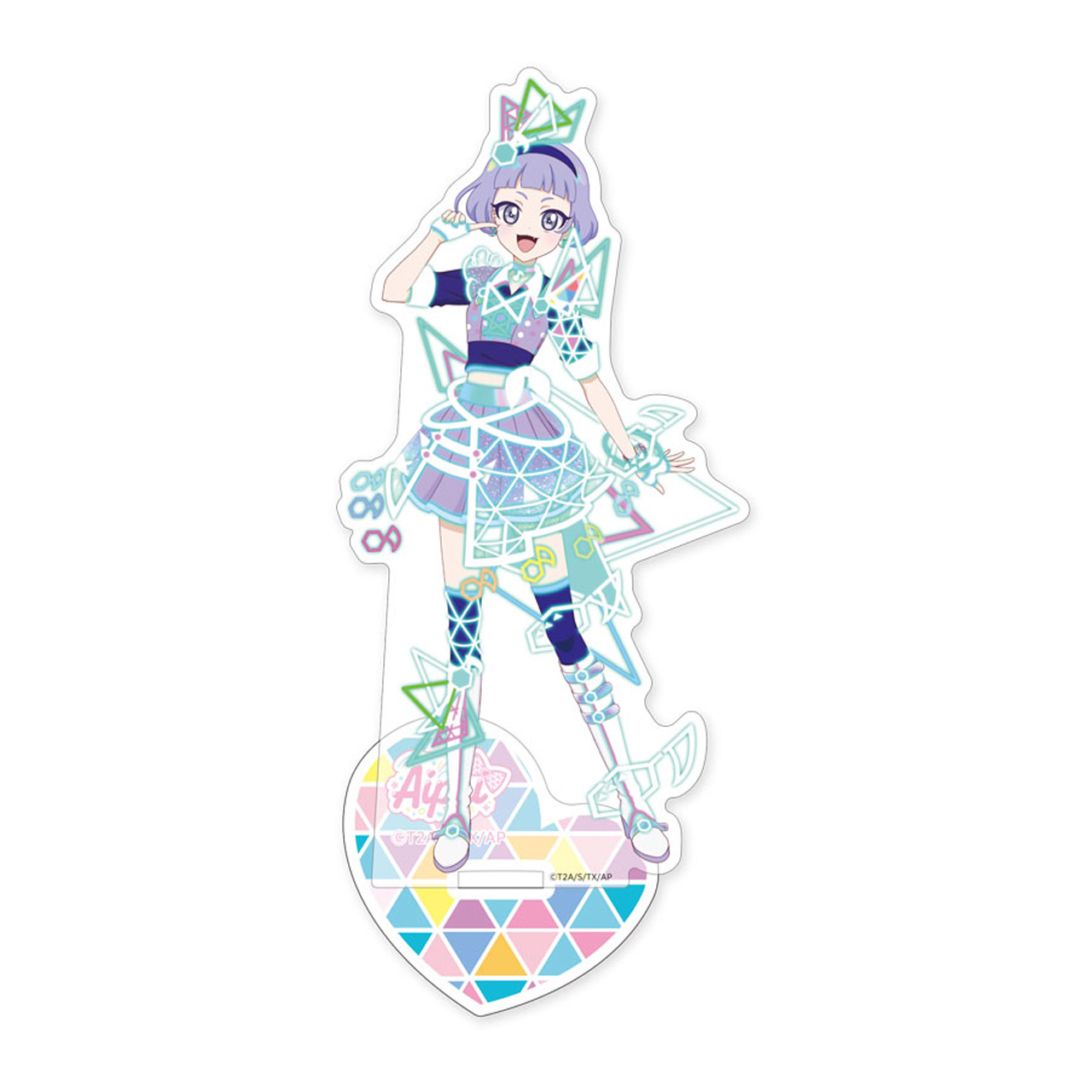 ひみつのアイプリ_カードイラストアクリルスタンドチィA