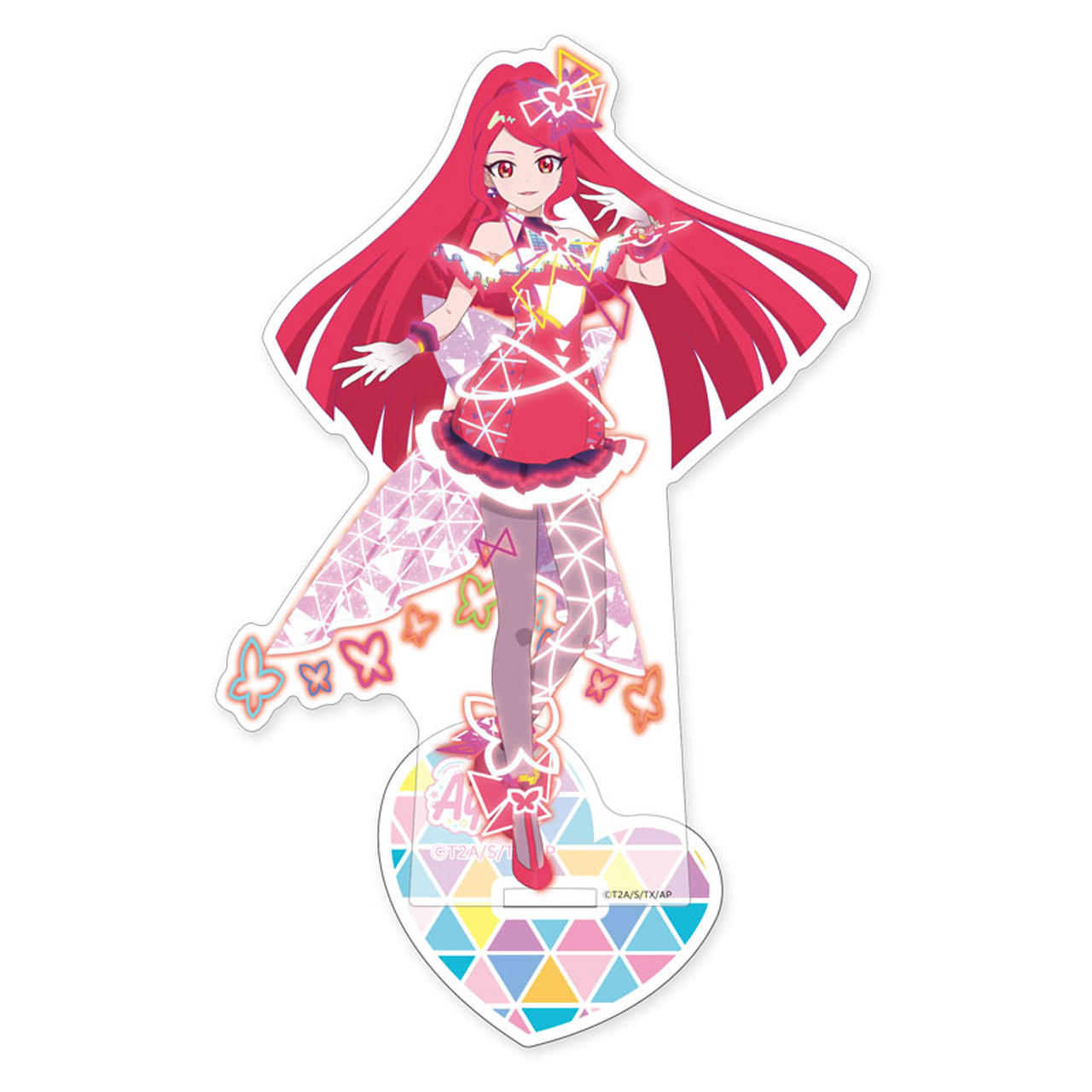 ひみつのアイプリ_カードイラストちょっとでかすた！サクラA