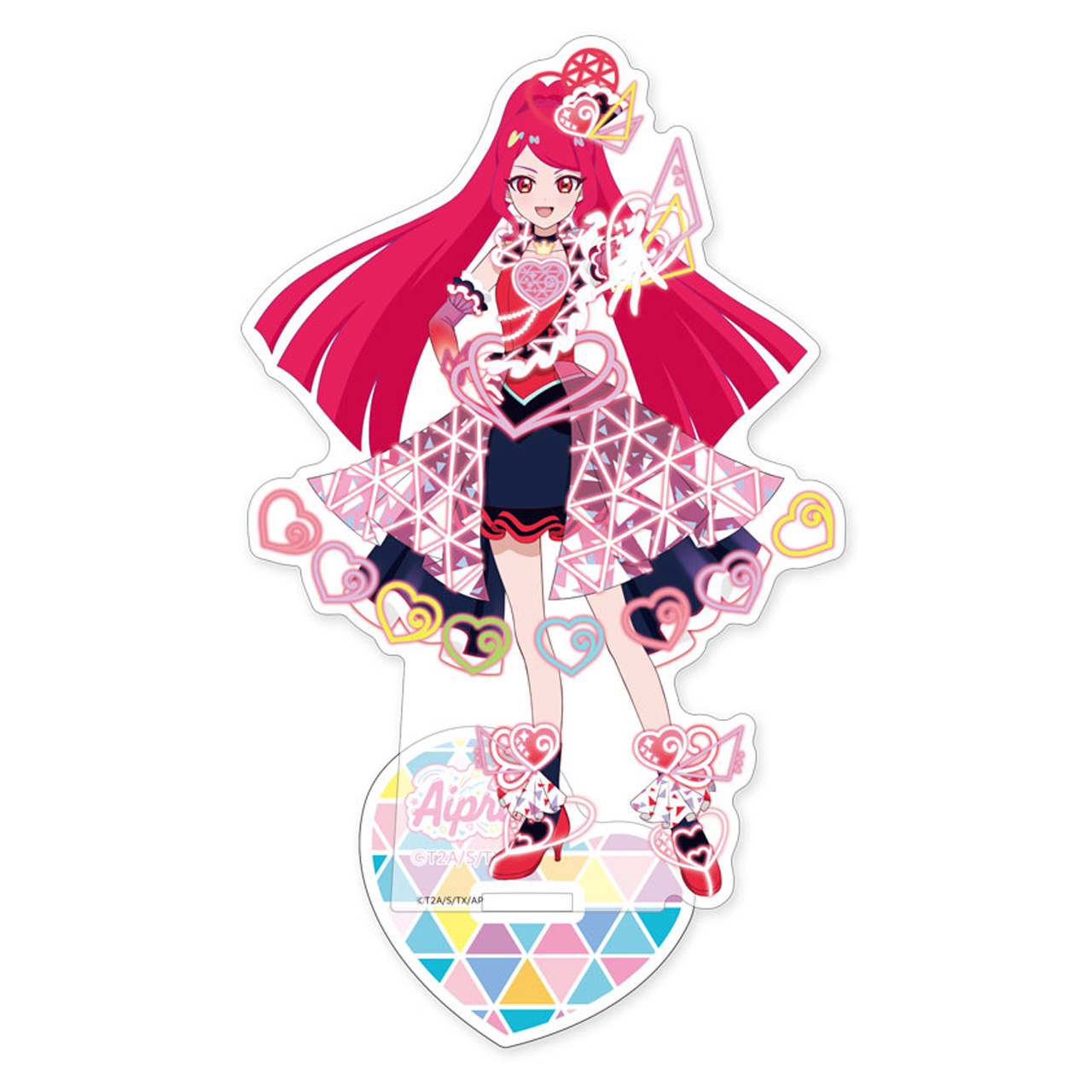 ひみつのアイプリ_カードイラストちょっとでかすた！サクラB