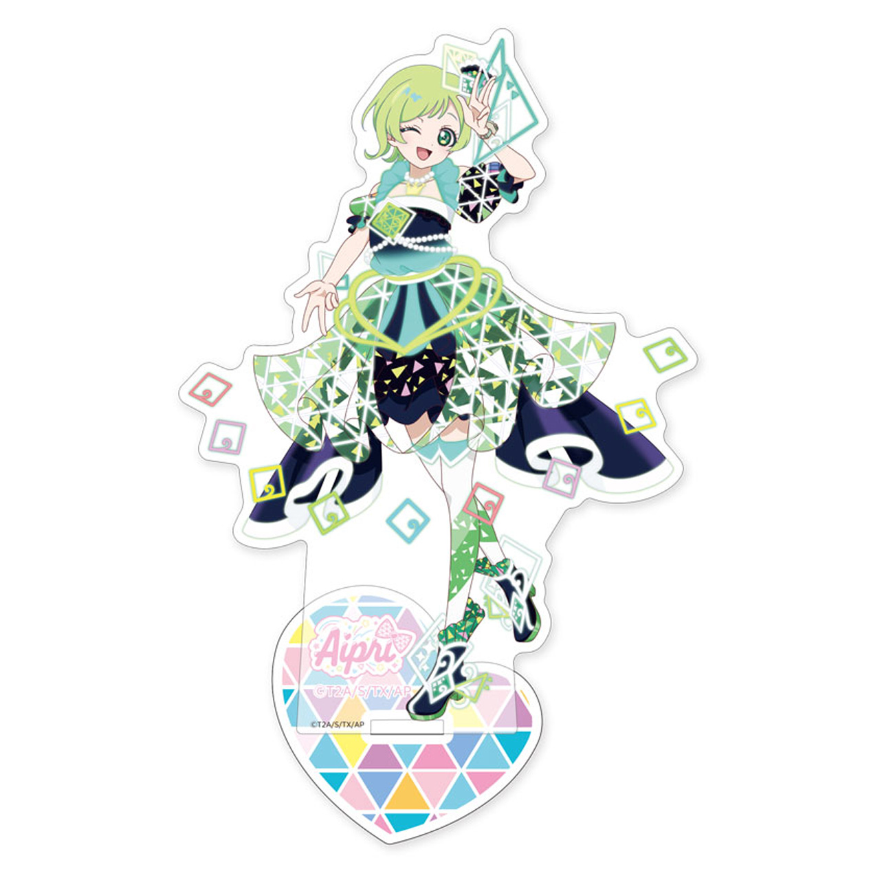 ひみつのアイプリ_カードイラストちょっとでかすた！アイリB