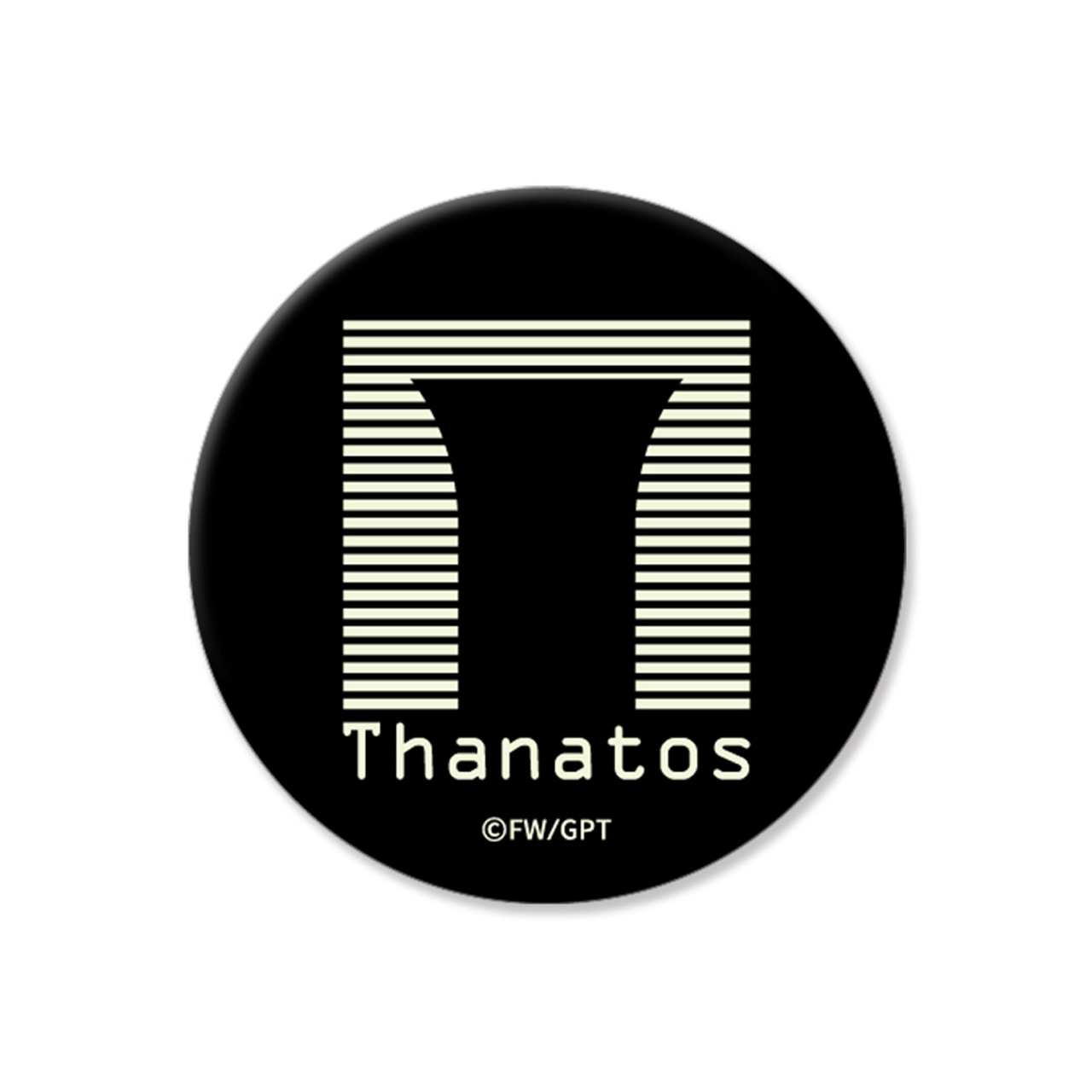 グリザイア：ファントムトリガー_高発光缶バッジ タナトスマーク