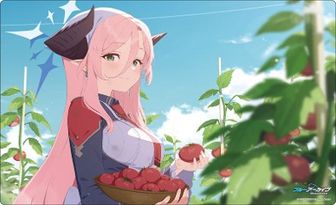 ラバーマット・スリーブセット『ホシノ(水着)』メモリアルロビーイラストver. ヨドバシ.com - ブシロード ブシロード ラバーマット