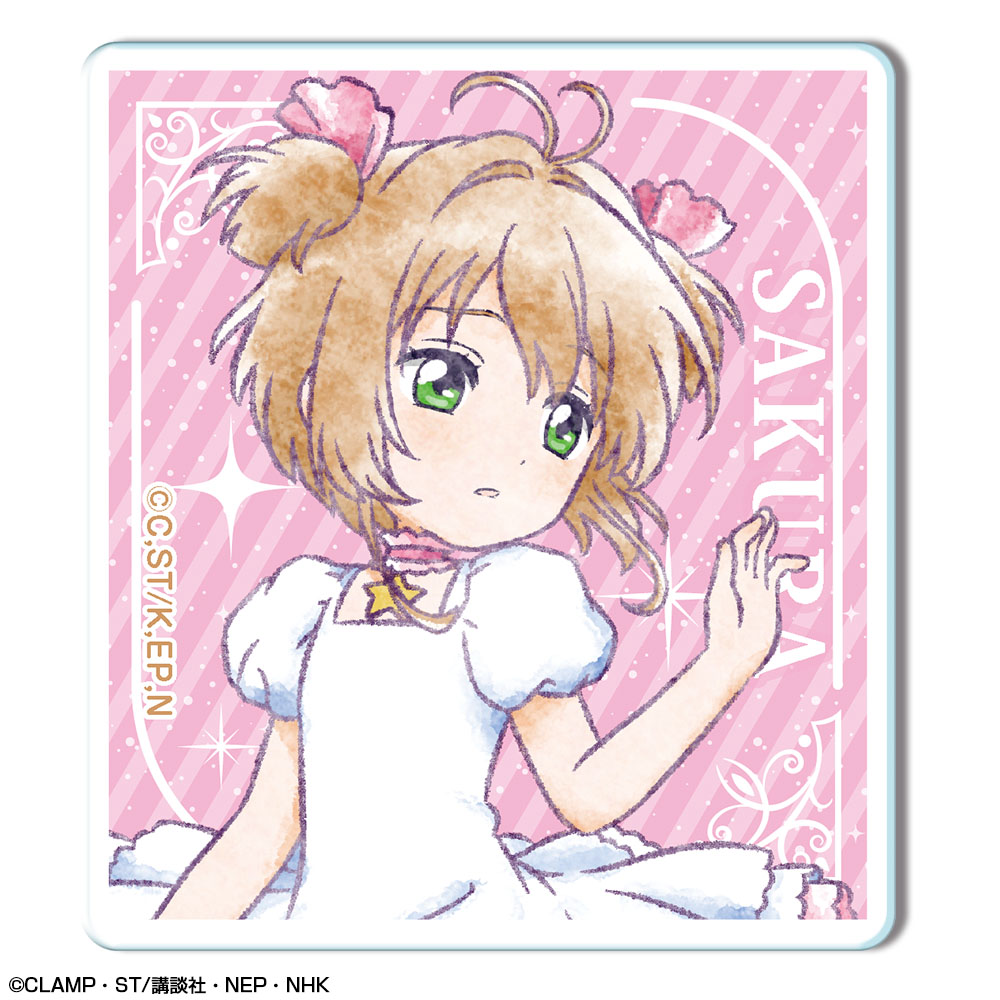 カードキャプターさくら クリアカード編_アクリルバッジ デザイン01(木之本 桜/A)